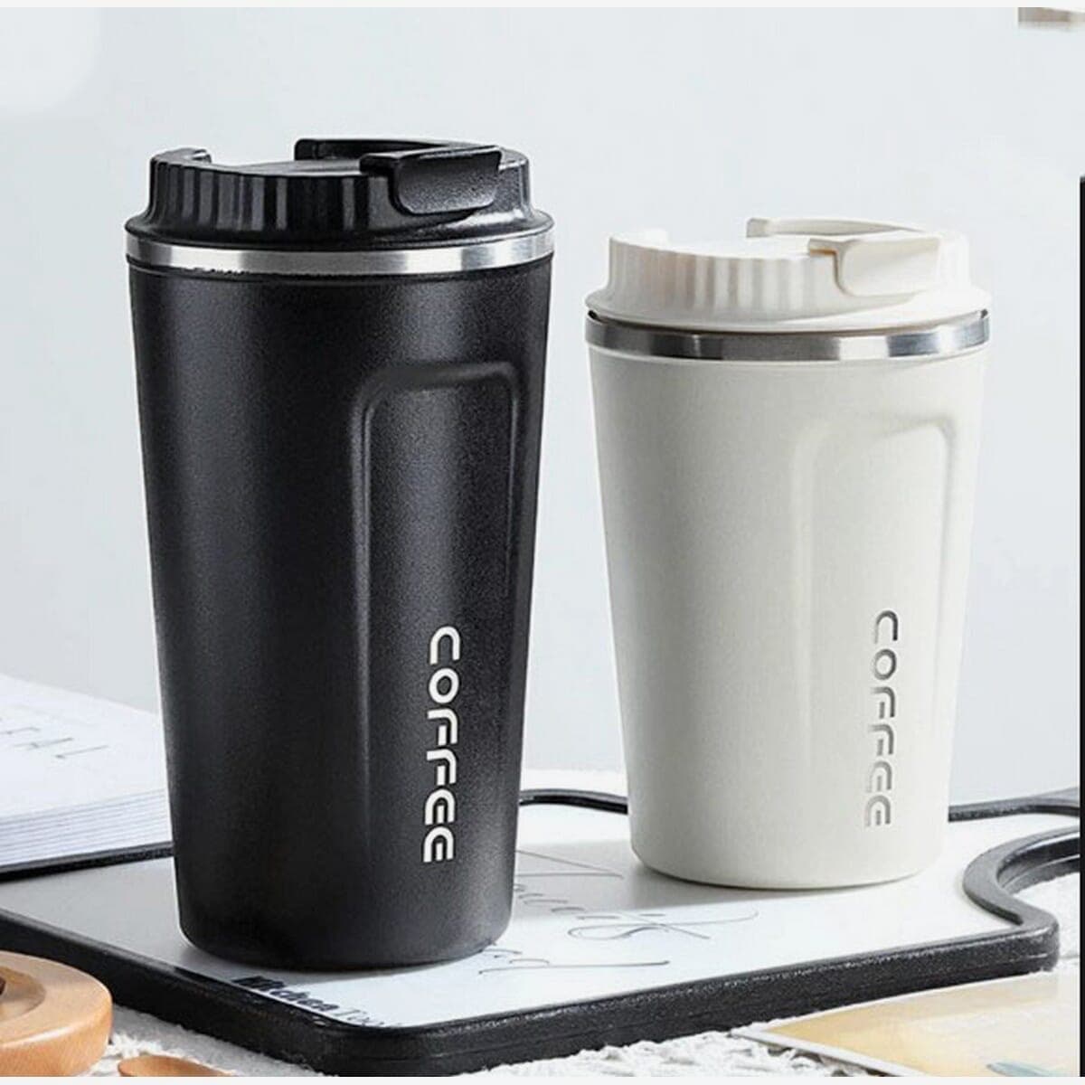 510ml Vacuum Insulated Stainless Steel Travel Mug | Leakproof Coffee Cup