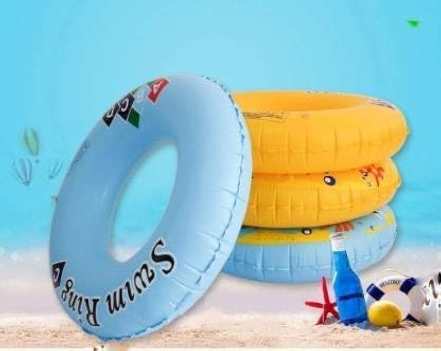 Kids' Inflatable Swimming Ring | Safe Pool Float | Durable PVC