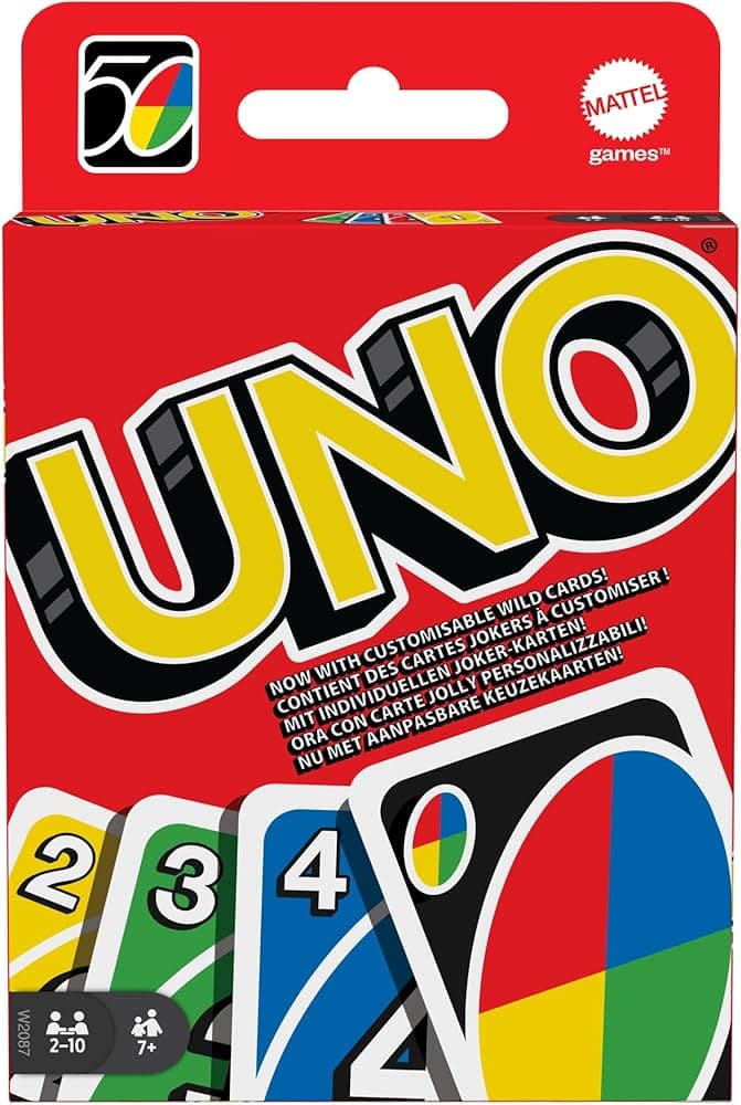 UNO Giant Card Game | Oversized Cards for Family Fun | 2-10 Players