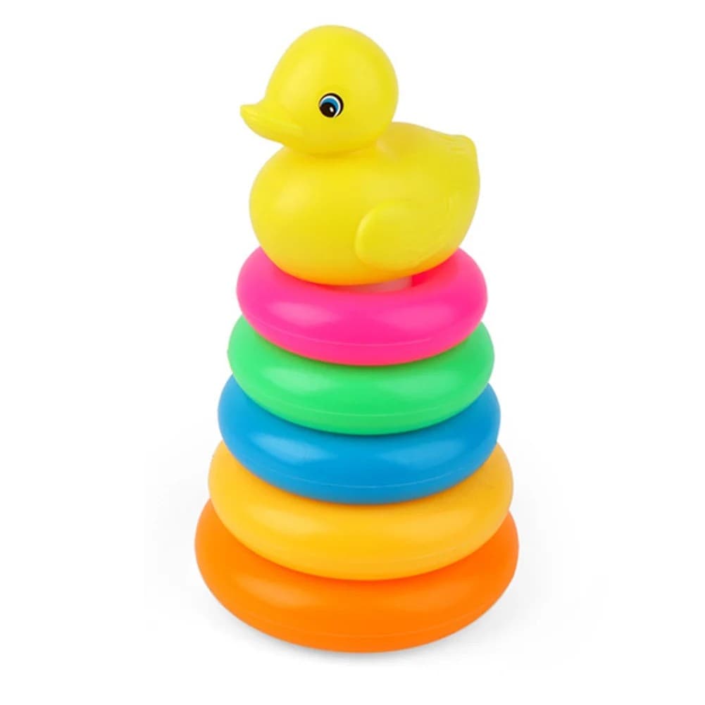 Color Ring Tower Baby | Educational Stacking Toy for Toddlers | Rainbow Colors
