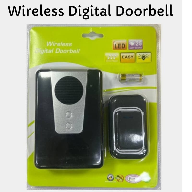 Wireless Digital Doorbell | Remote Control Waterproof Doorbell | Easy Installation