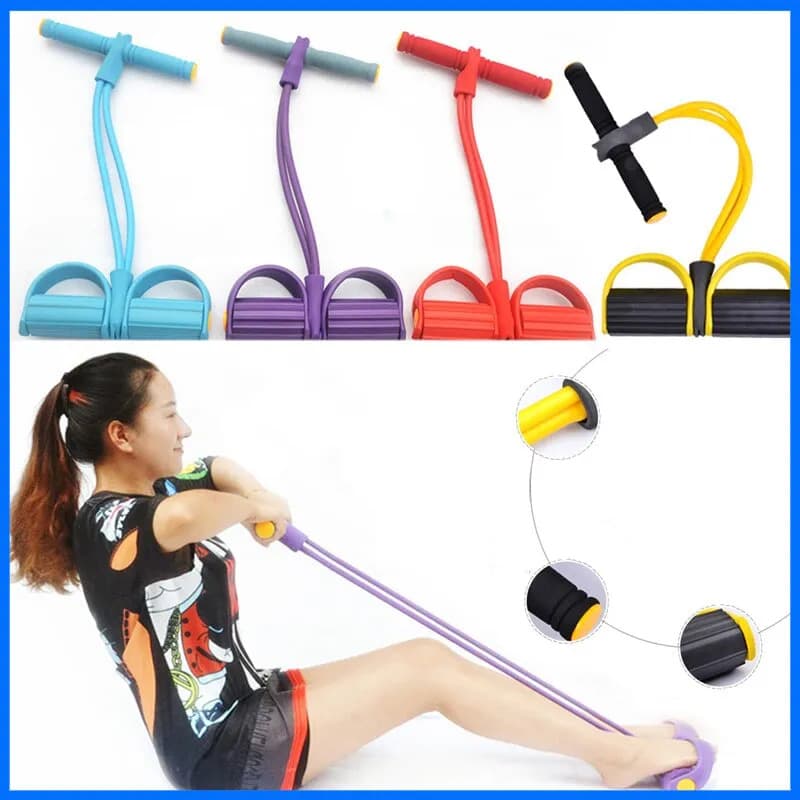 Fitness Resistance Band | Elastic Exercise Equipment for Strength Training | Ideal for Abs, Chest, Arms