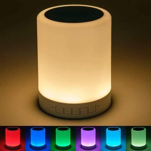 Night Light Bluetooth Speaker – 2-in-1 Wireless Speaker with Color Changing LED