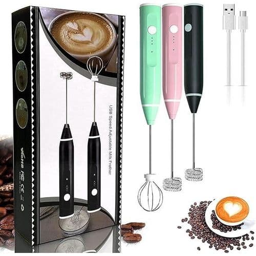Handheld Electric Milk Frother | Coffee Frother | Drink Mixer