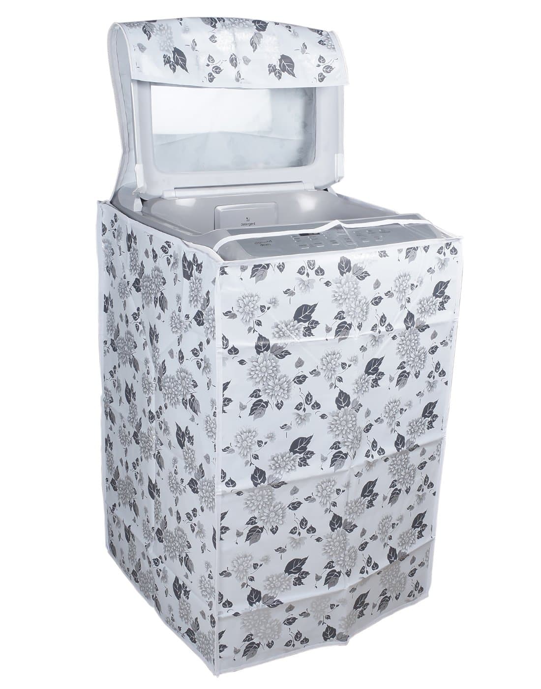 Waterproof Topload Washing Machine Cover for 6 to 9 Kg | Durable Rubberized Material | Anti-Dust Protection