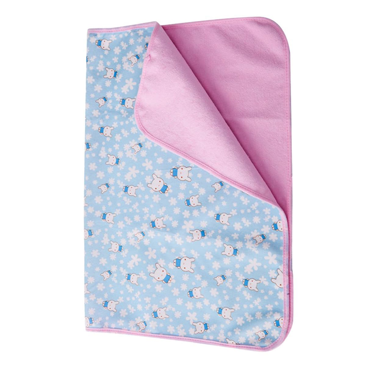 Waterproof Reusable Bed Mat for Kids | Large Absorbent Urine Mat 80 x 115 cm | Soft Cartoon Printed