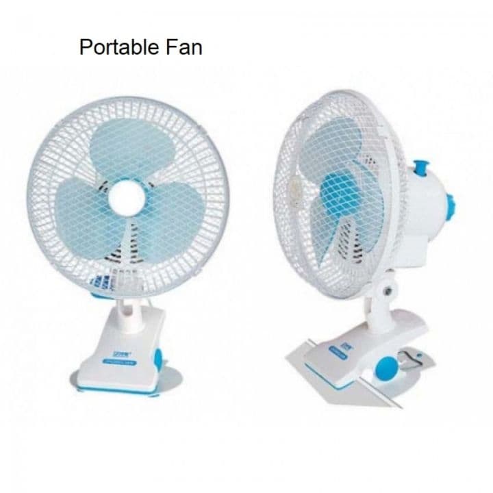 Metal Jali Clip Fan | 180° Rotation | Dual Speed AC Fan