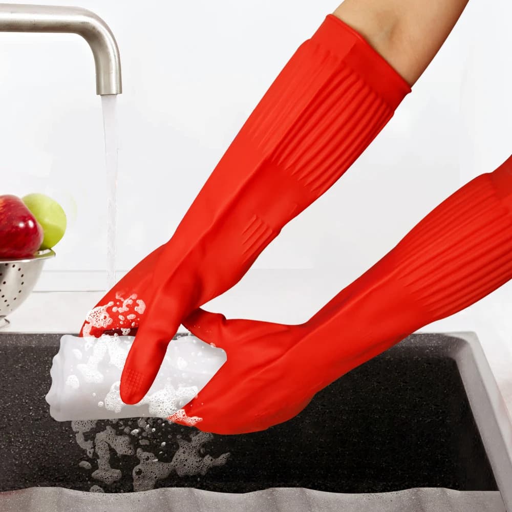 Reusable Latex Hand Gloves For Kitchen