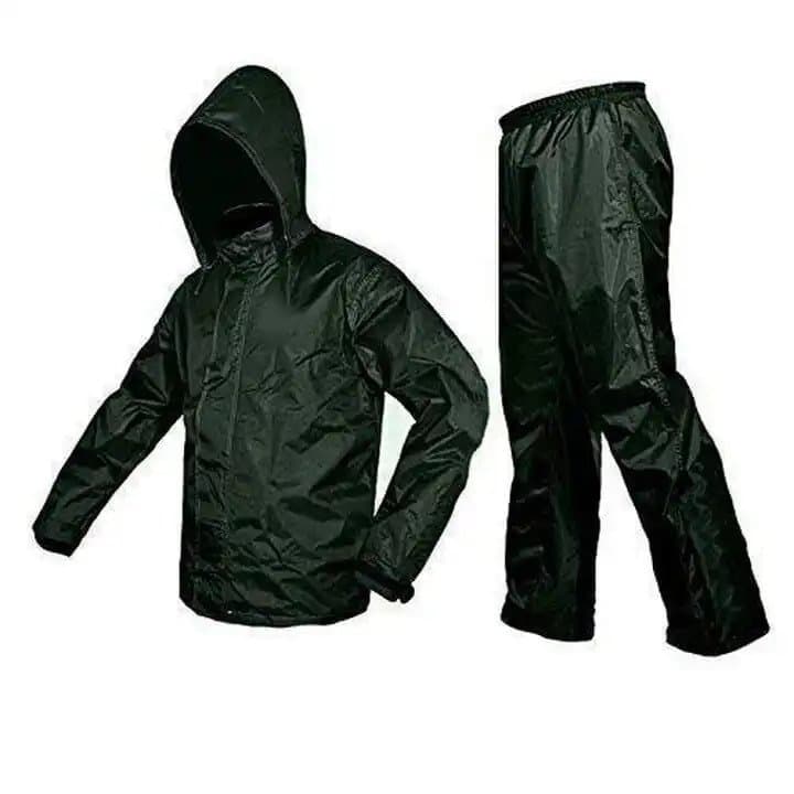 Men's Waterproof Raincoat for Biking and Scootering | Solid Design | Outdoor Gear