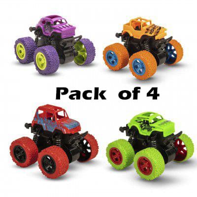 Friction Powered Monster Truck Toy for Kids | All-Terrain Vehicle