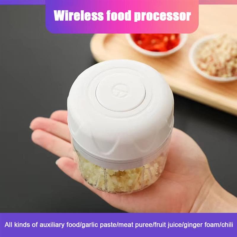 Electric Garlic Cutter | Multifunctional Vegetable Chopper | Food Processor