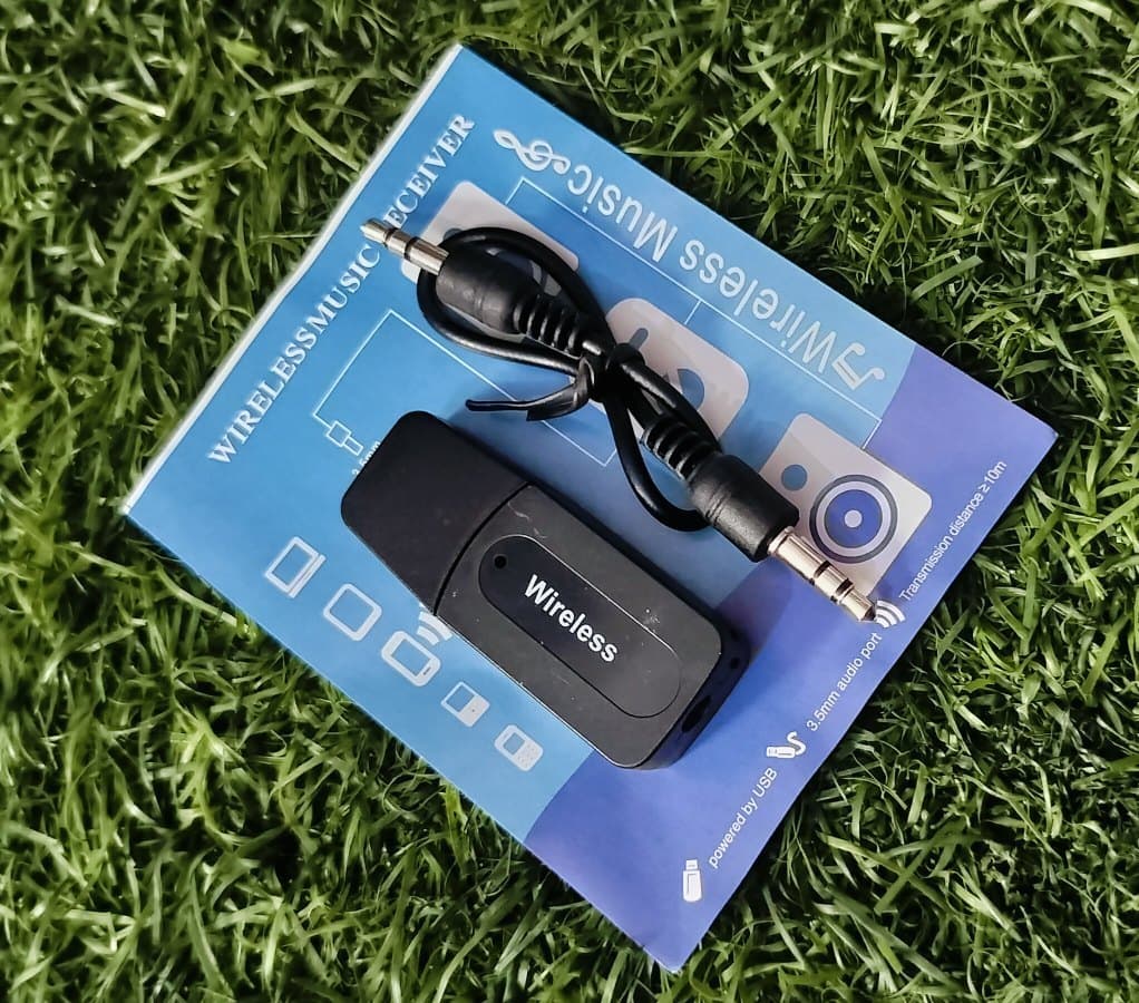Portable USB Bluetooth Audio Music Receiver Dongle Adapter | Wireless Speaker Adapter | Bluetooth 5.0 Receiver