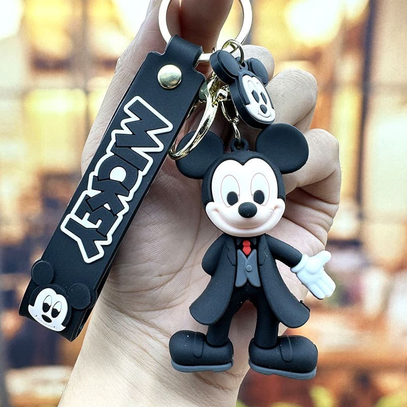 Mickey Mouse Keychain | Cartoon Bag Charm | Cute Character Key Ring