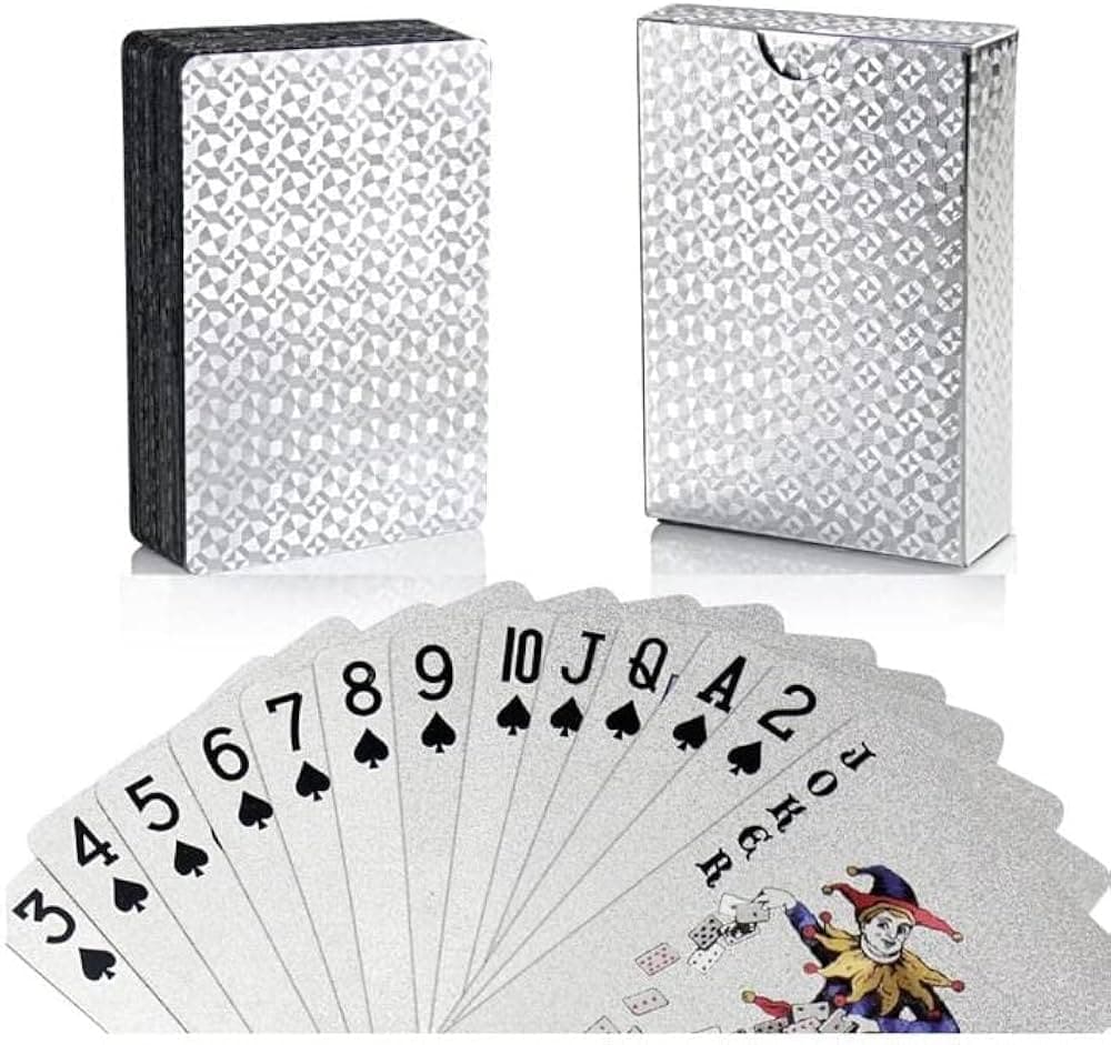 Waterproof Playing Cards | Eco-Friendly Family Game Set | Attractive Box