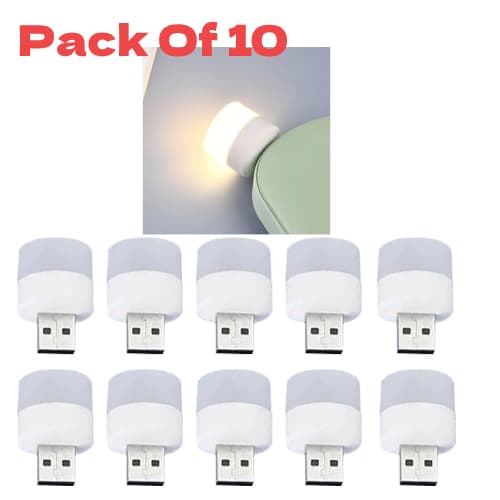 Mini USB LED Night Light | Portable Soft Light for Car, Bedroom, Nursery
