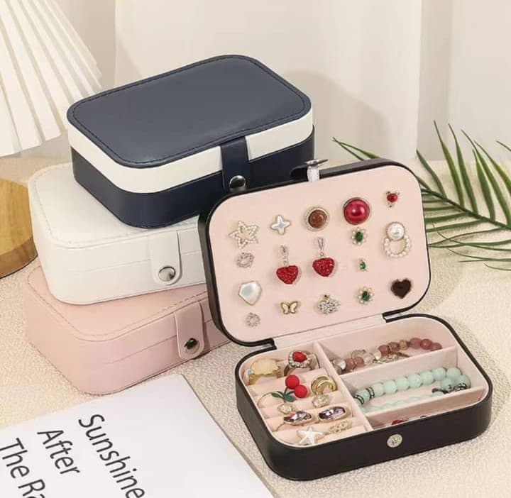 Portable Jewellery Organizer Box | Travel & Home Storage