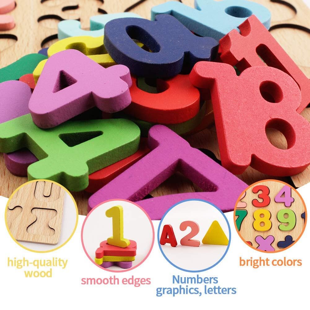 3 In 1 Wooden Puzzle Combo Set