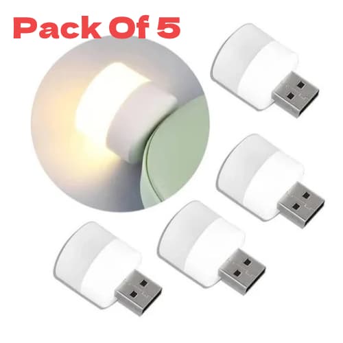 Mini USB LED Night Light for Car and Home | Portable Soft Lighting