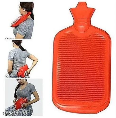 2000ml Thickened Rubber Hot Water Bag | Leak-Proof Heating Bottle | Durable Heat Therapy Solution