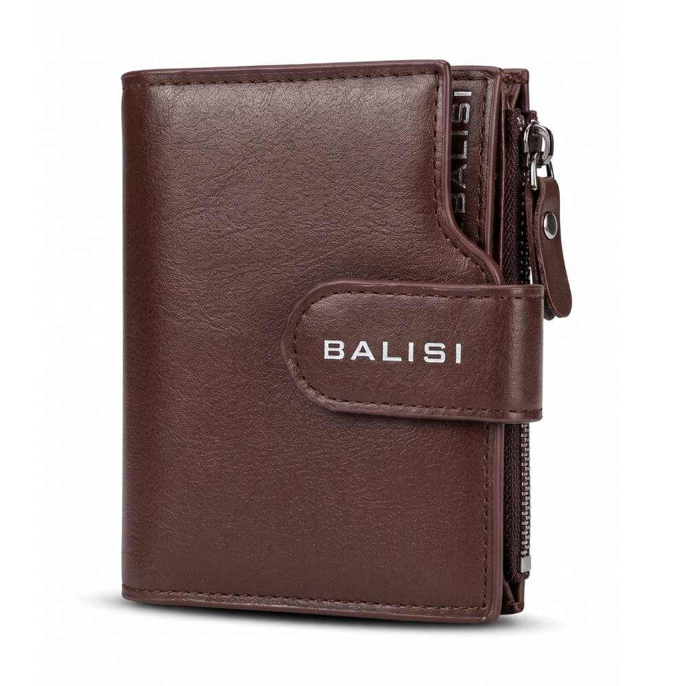 Men's Slim Genuine Leather Wallet | Stylish Money & Card Holder