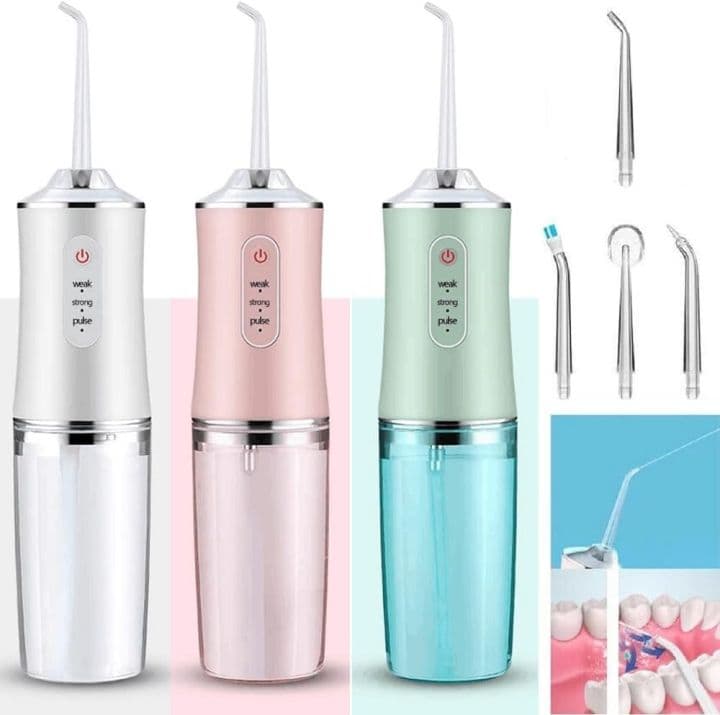 USB Rechargeable Portable Water Flosser | Cordless Oral Irrigator for Teeth Cleaning