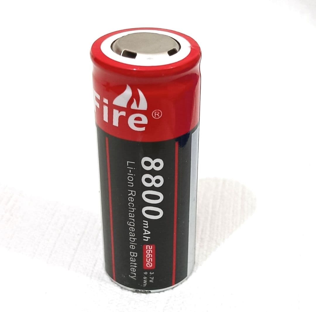 Rechargeable 3.7V Li-Ion Battery 8800mAh | High Capacity Battery for Flashlights & Cameras