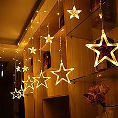 10 Feet LED Curtain String Lights | Multiple Modes | Indoor & Outdoor Decoration