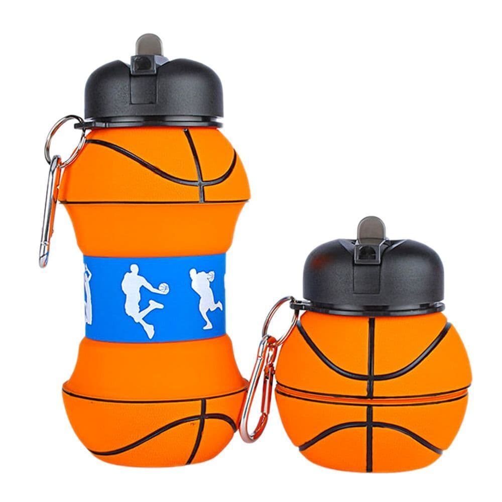Folding Cup Water Bottle | Compact Sports Hydration Bottle | Outdoor Travel Water Container