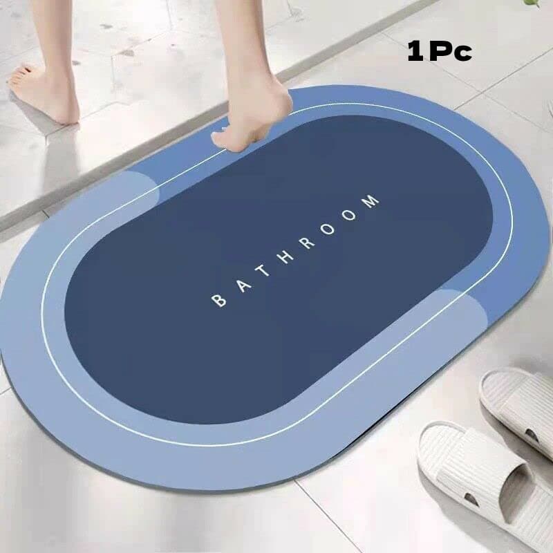 Super Absorbent Floor Mat | Quick-Drying Water-Absorbing Mat | Slip-Resistant Microfiber Mat