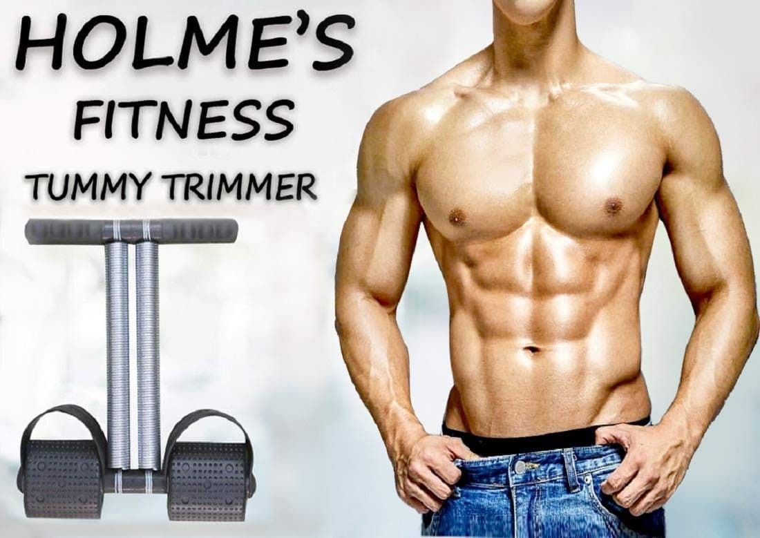 Double Spring Tummy Trimmer | Home Workout Equipment for Abs and Core Strength