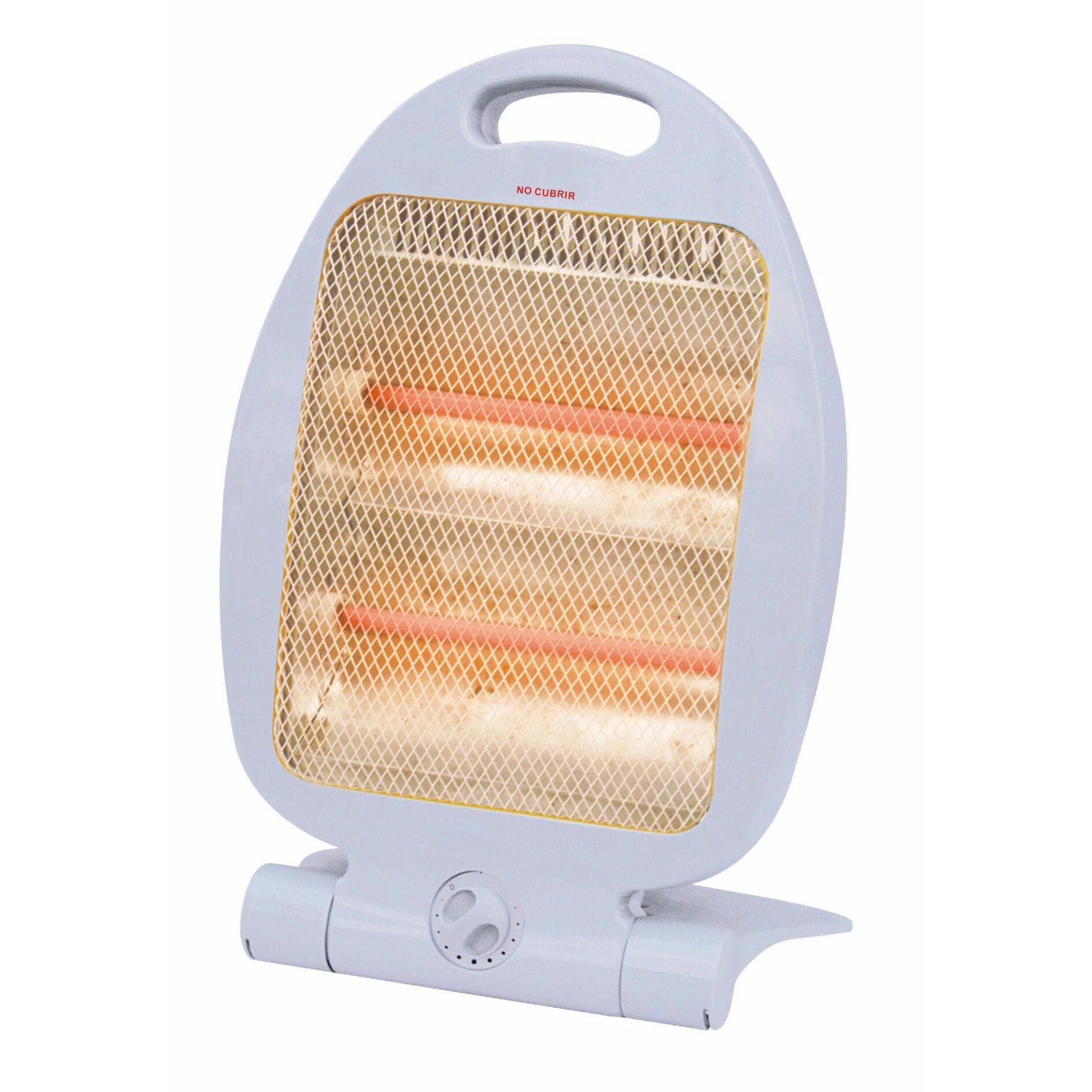 Two Rod Quartz Heater 800W | Energy Saving Room Heater | Electric Heater for Home and Office