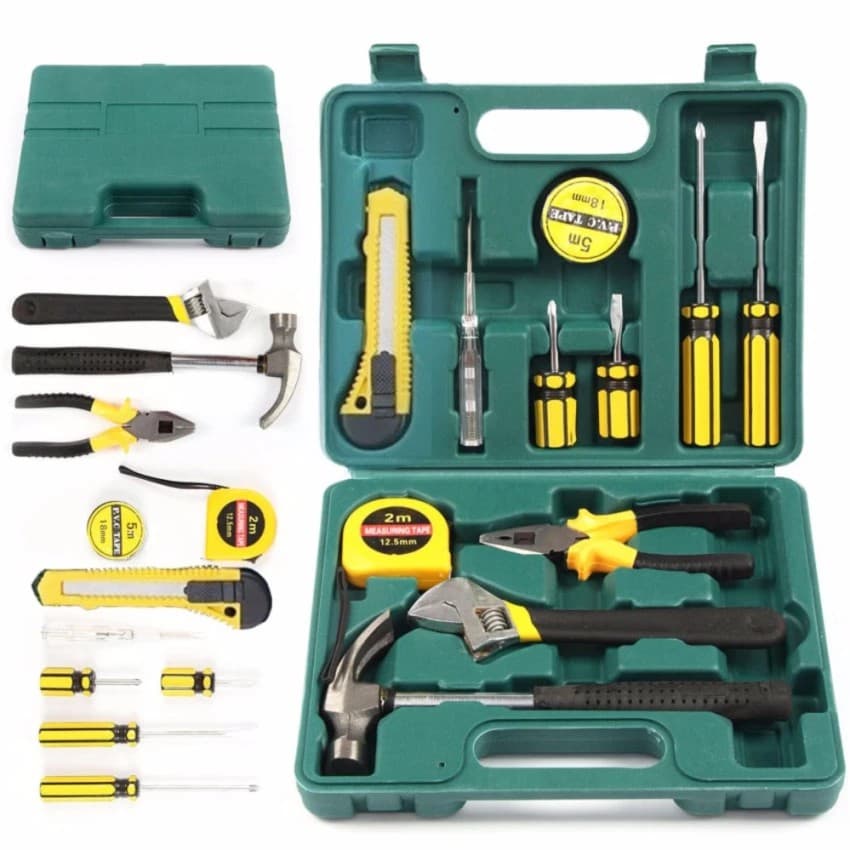 16-in-1 Multipurpose Tool Set | Home Repair Kit | DIY Tool Set