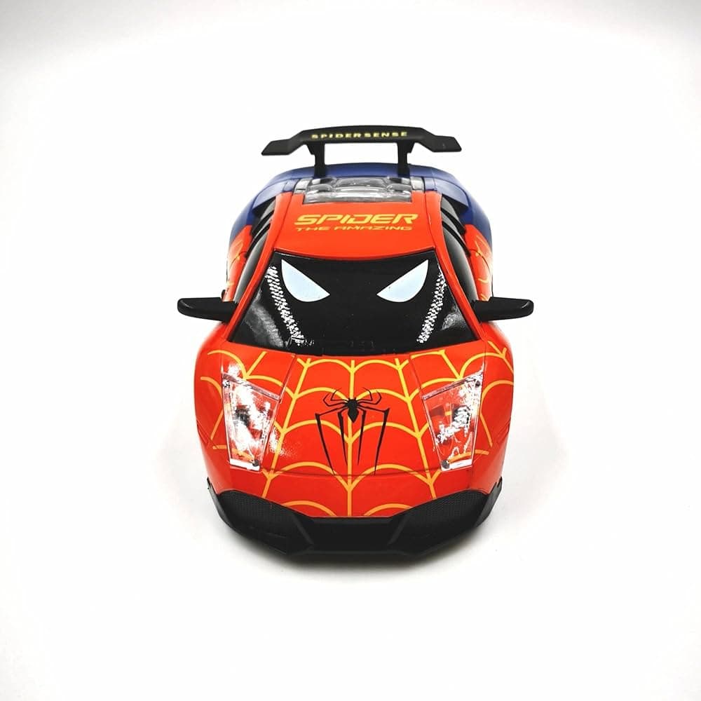 Avengers Remote Control Toy Car | Spider Man RC Car for Kids | Indoor Outdoor Play