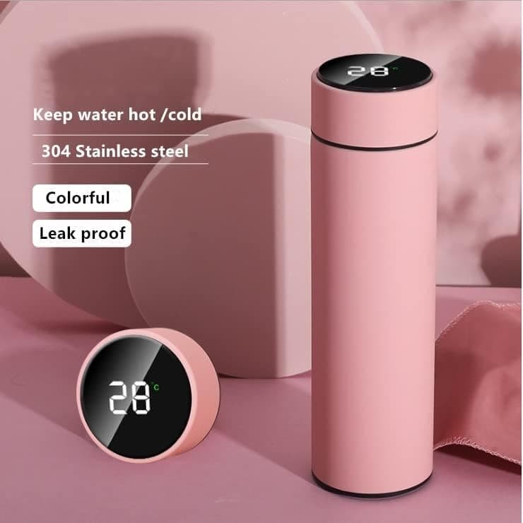 500ml Stainless Steel Digital Thermos Bottle with LED Display | Smart Temperature Control | Travel-Friendly Design