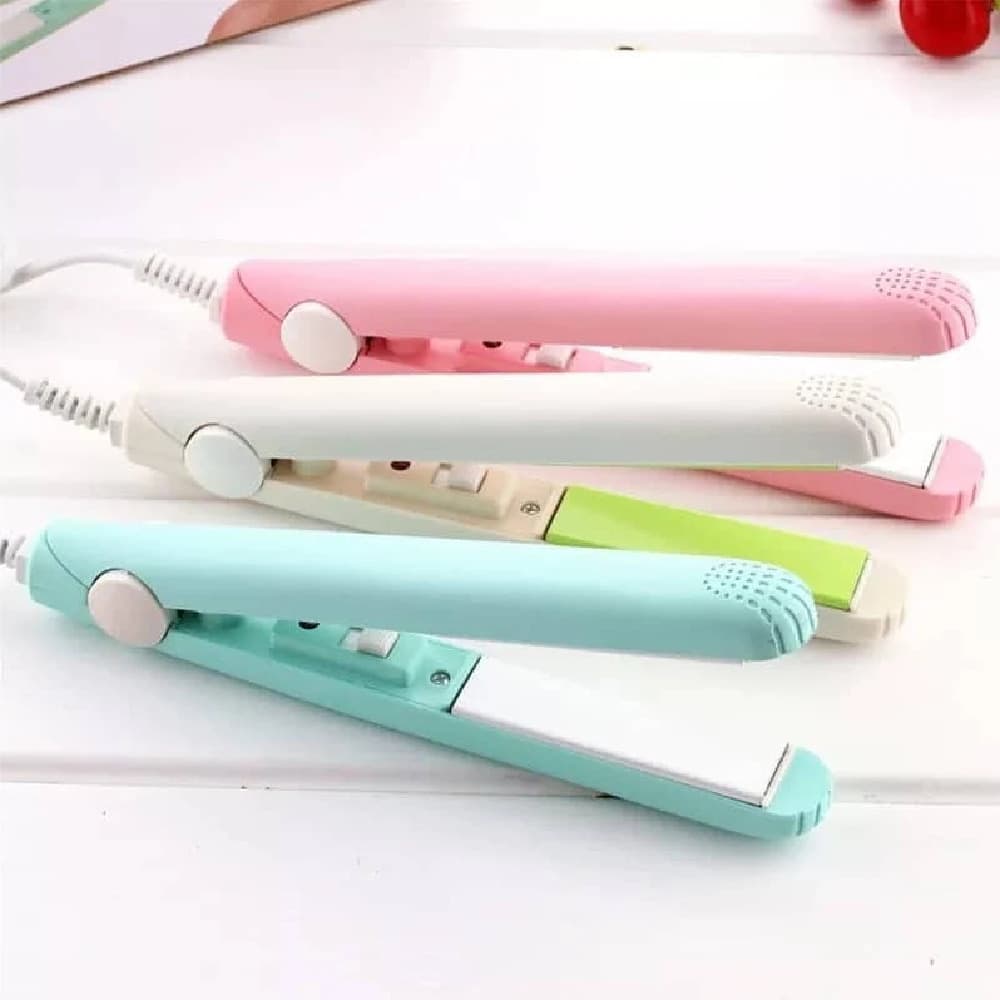 Portable Mini Hair Straightener | Travel Flat Iron | Compact Hair Styling Tool