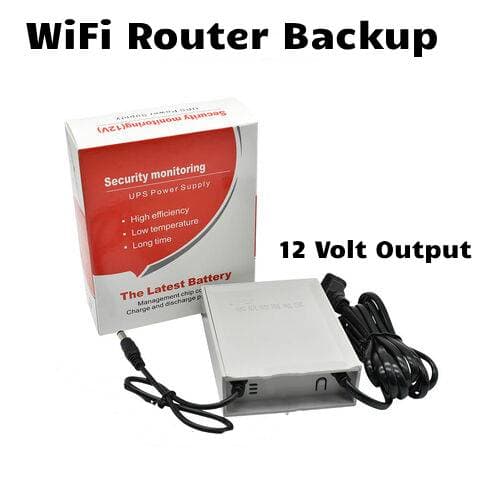 12V UPS Battery Backup for WiFi Router | Modem | Security Camera