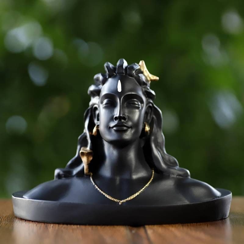 Adiyogi Shiva Statue | Mahadev Murti for Car Dashboard | Lord Shankara Decorative Showpiece
